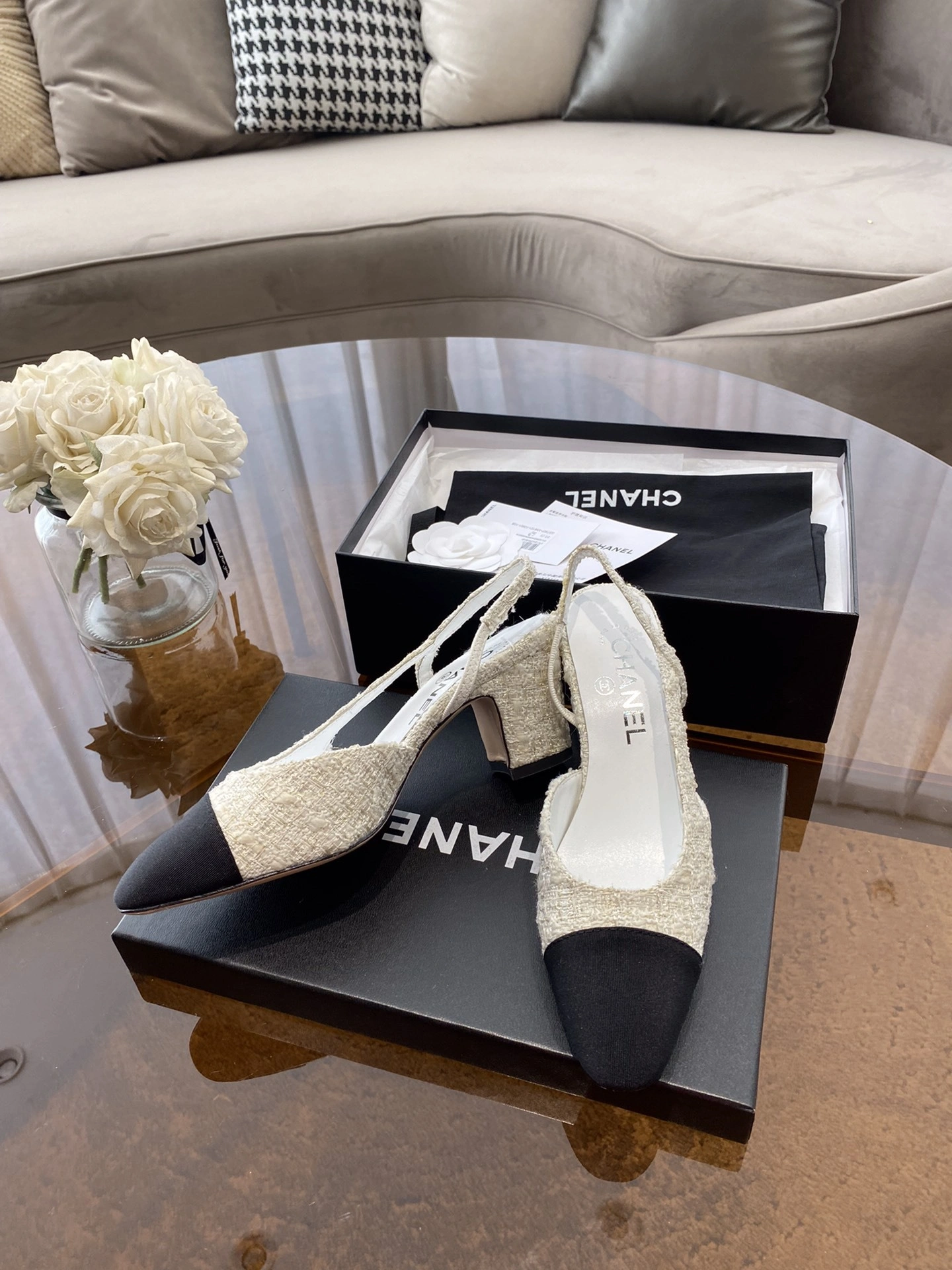 COCO — G31318 Y55220 K2781 Slingback 6.5cm Heel height item:C-X158C0652